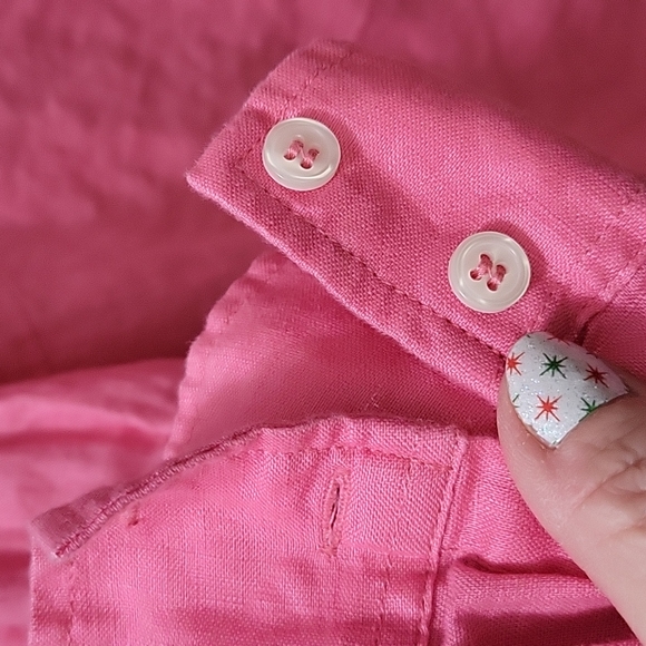 Workshop Republic Linen Button Down shirt - Picture 5 of 6